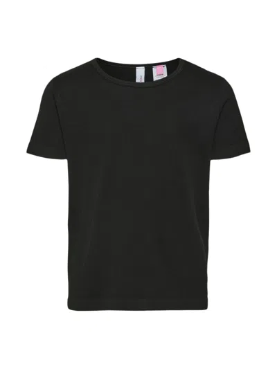 Vero Moda Isa Short Sleeve Cropped T-shirt In Black
