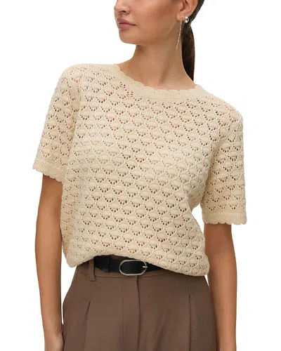 Vero Moda Jaqueline Knit Top In Brown