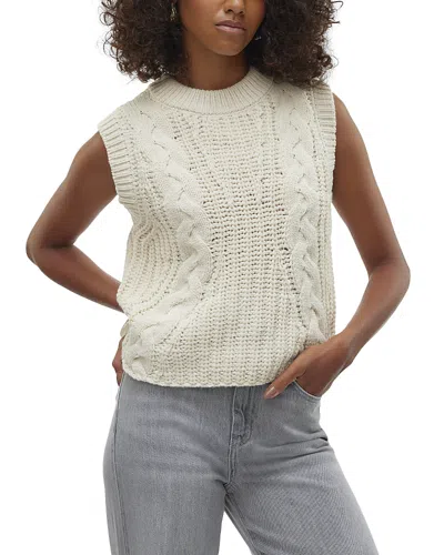 Vero Moda Keysa Sleeveless Sweater In Birch