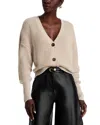 Vero Moda Lea V Neck Cardigan In Moon Rock