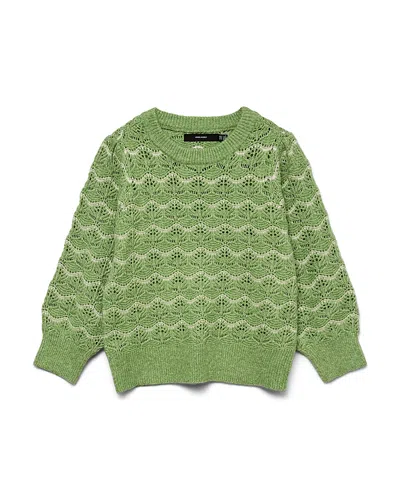 Vero Moda Leonor Sweater In Green
