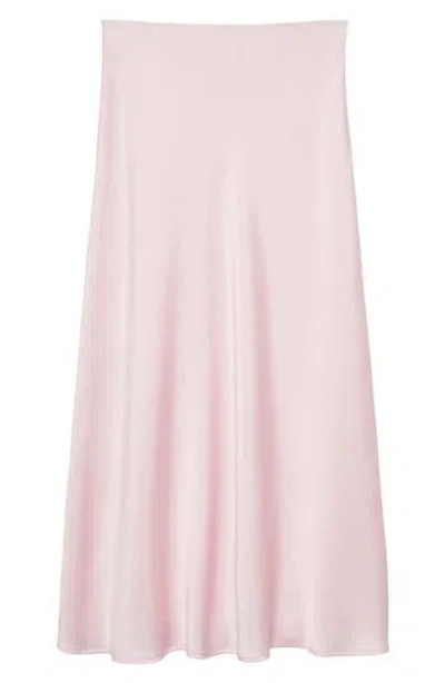Vero Moda Long High Waist Skirt In Pink