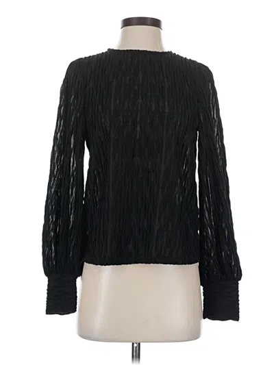 Pre-owned Vero Moda Long Sleeve Blouse In Black