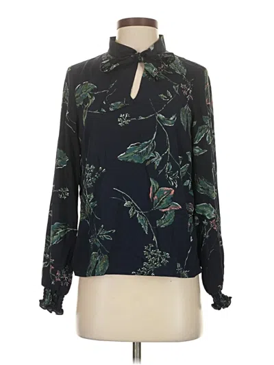 Pre-owned Vero Moda Long Sleeve Blouse In Black