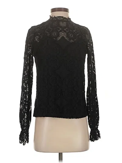 Pre-owned Vero Moda Long Sleeve Blouse In Black