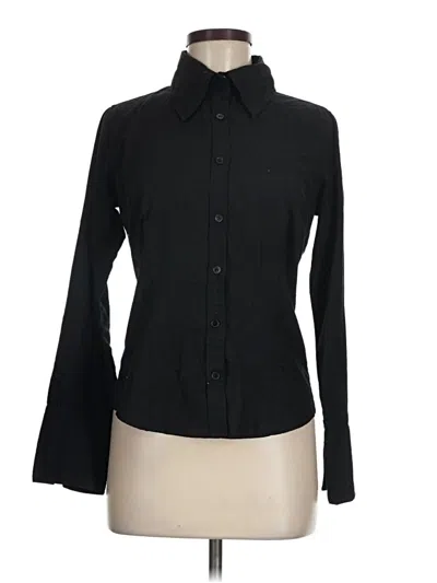 Pre-owned Vero Moda Long Sleeve Blouse In Black