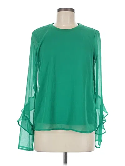 Pre-owned Vero Moda Long Sleeve Blouse In Green