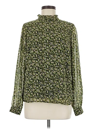 Pre-owned Vero Moda Long Sleeve Blouse In Green