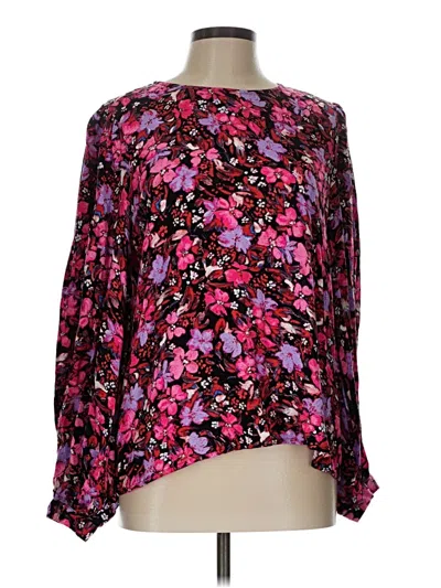 Pre-owned Vero Moda Long Sleeve Blouse In Purple