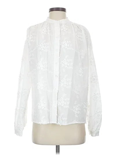 Pre-owned Vero Moda Long Sleeve Blouse In White