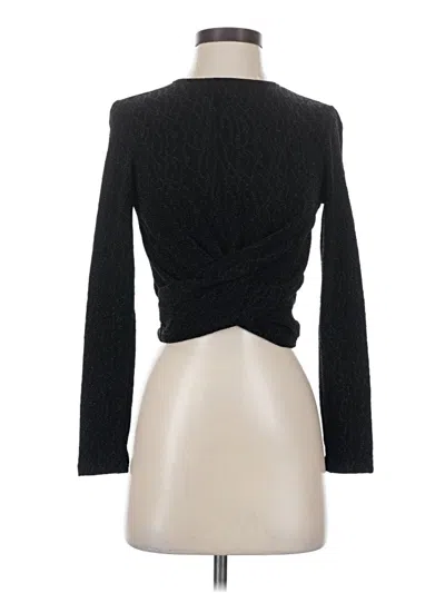 Pre-owned Vero Moda Long Sleeve Top Black Turtleneck Tops