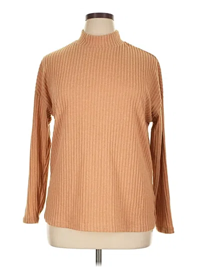 Vero Moda Long Sleeve Turtleneck In Multi
