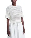 Vero Moda Manila Crewneck Sweater In White