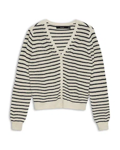 Vero Moda New Lex Shine Cardigan In Black