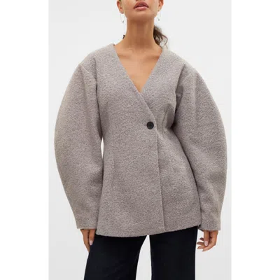 Vero Moda Nina Felted One-button Blazer