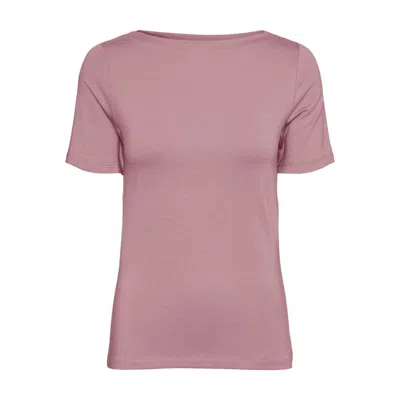 Vero Moda Viscose Tops & Women's T-shirt In Pink