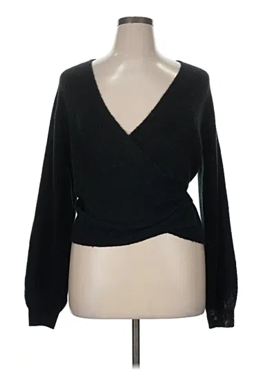 Pre-owned Vero Moda Pullover Sweater In Black