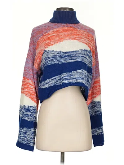 Pre-owned Vero Moda Pullover Sweater In Blue
