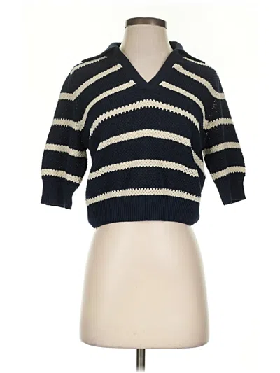 Pre-owned Vero Moda Pullover Sweater In Blue