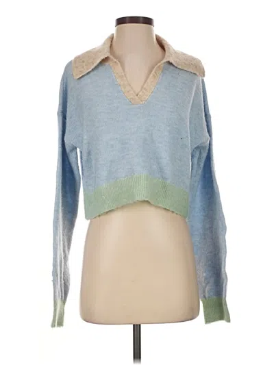 Pre-owned Vero Moda Pullover Sweater In Blue