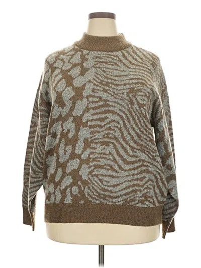 Vero Moda Pullover Sweater In Burgundy