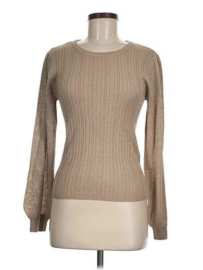 Pre-owned Vero Moda Pullover Sweater In Brown