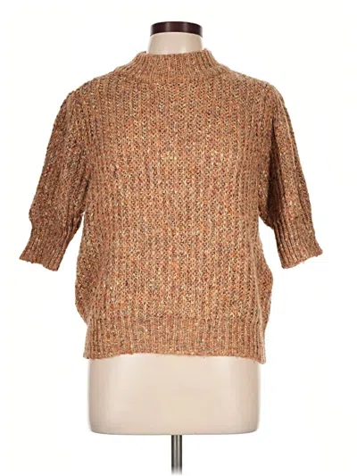 Pre-owned Vero Moda Pullover Sweater In Brown