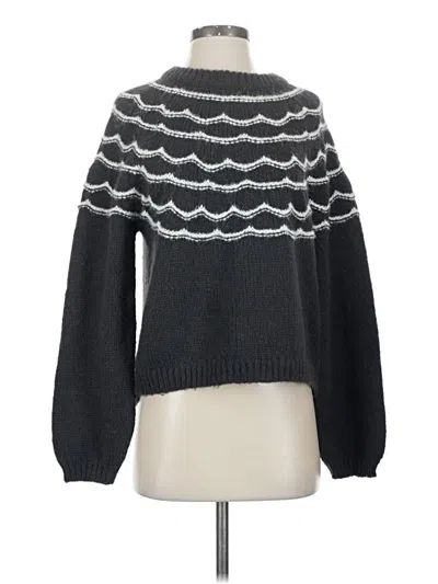 Vero Moda Pullover Sweater In Gray