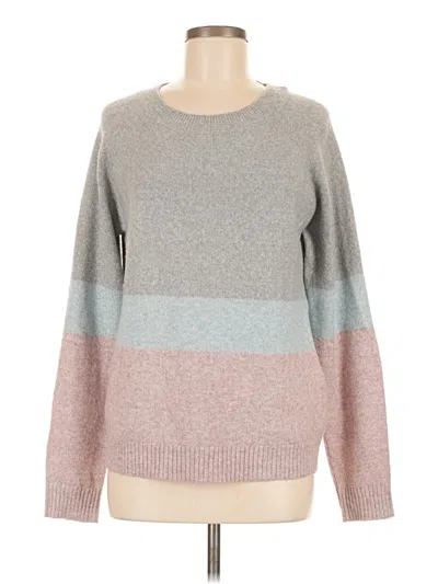Pre-owned Vero Moda Pullover Sweater In Gray