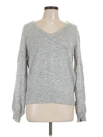 Pre-owned Vero Moda Pullover Sweater In Gray