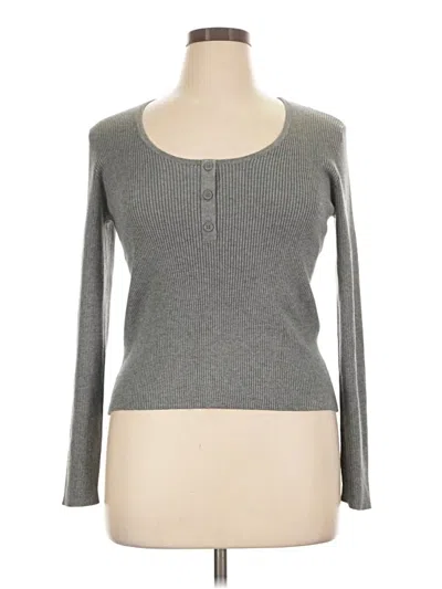 Pre-owned Vero Moda Pullover Sweater In Gray