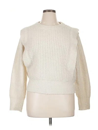 Pre-owned Vero Moda Pullover Sweater In Ivory
