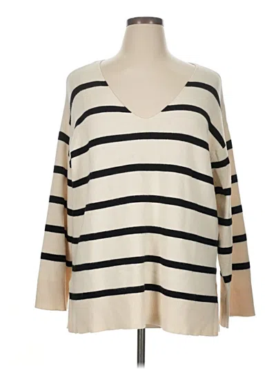 Pre-owned Vero Moda Pullover Sweater In Ivory