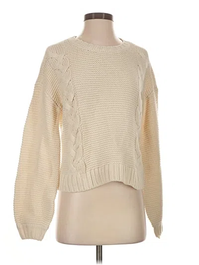 Pre-owned Vero Moda Pullover Sweater In Ivory