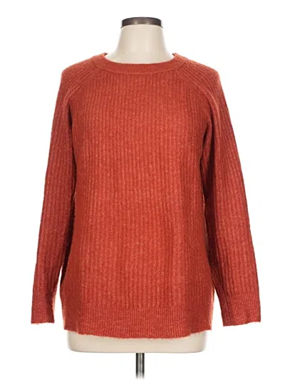 Pre-owned Vero Moda Pullover Sweater In Red