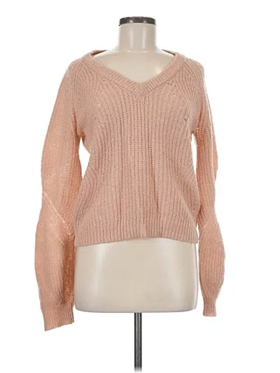 Pre-owned Vero Moda Pullover Sweater In Tan