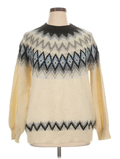 Pre-owned Vero Moda Pullover Sweater In Tan