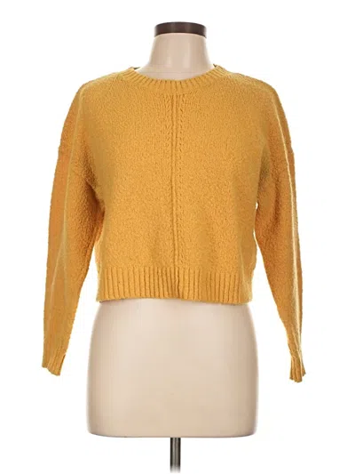 Pre-owned Vero Moda Pullover Sweater In Yellow
