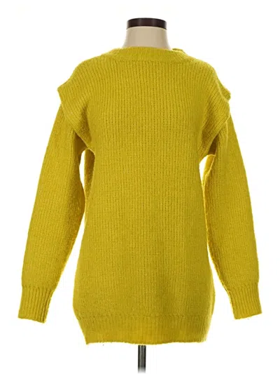 Pre-owned Vero Moda Pullover Sweater In Yellow