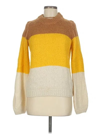 Pre-owned Vero Moda Pullover Sweater In Yellow