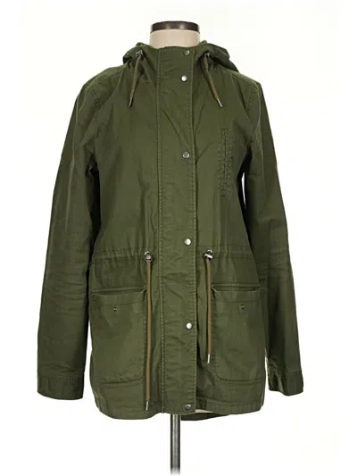 Pre-owned Vero Moda Raincoat In Green