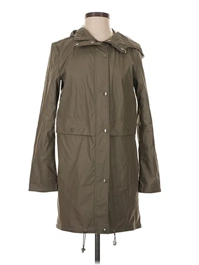Pre-owned Vero Moda Raincoat In Green