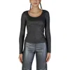 Vero Moda Multi Recycled Polyester Tops & Women's T-shirt In Black
