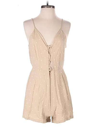 Pre-owned Vero Moda Romper In Tan