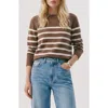 Vero Moda Saba Stripe Sweater In Multi