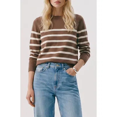 Vero Moda Saba Stripe Sweater In Multi