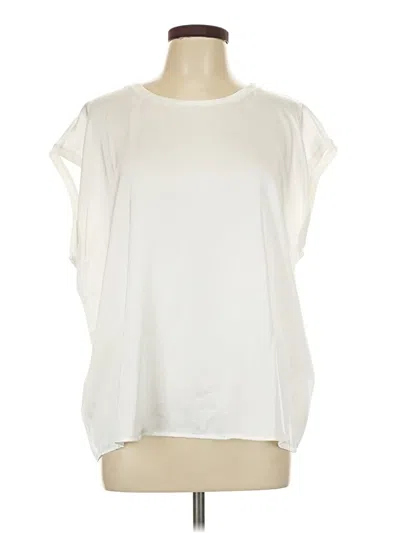 Pre-owned Vero Moda Short Sleeve Blouse In Ivory