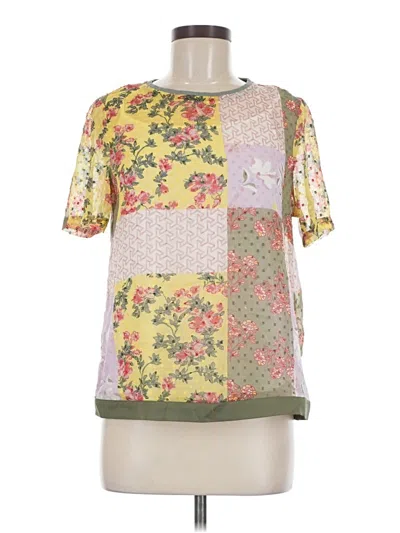 Pre-owned Vero Moda Short Sleeve Blouse In Yellow