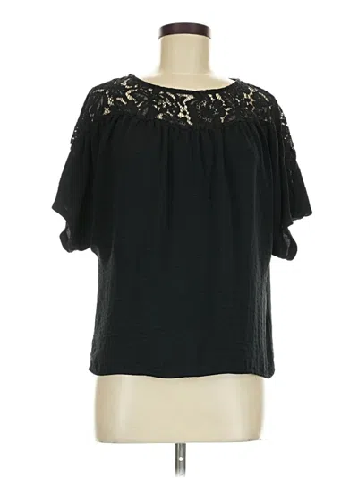 Pre-owned Vero Moda Short Sleeve T-shirt In Black