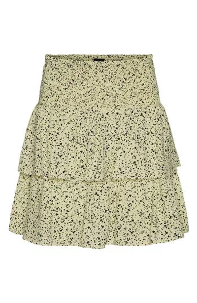 Vero Moda Sigrid Tiered Skirt In Multi